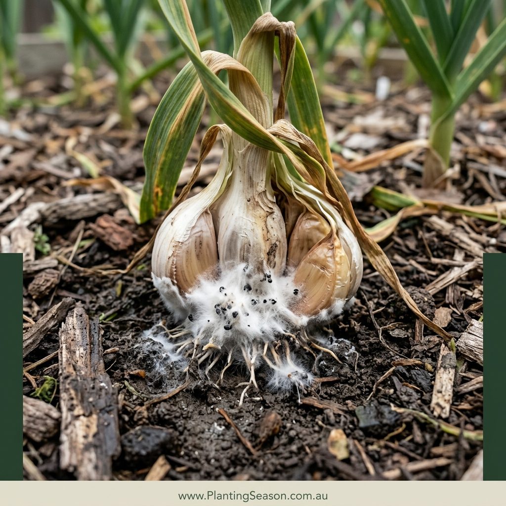 White Rot identification photo