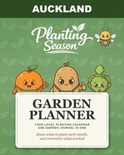 Cover of the Auckland Garden Planner