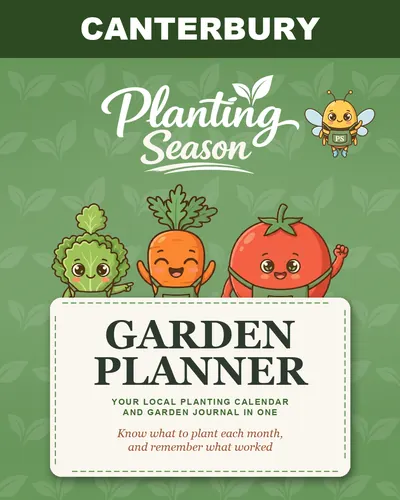 Cover of the Canterbury Garden Planner
