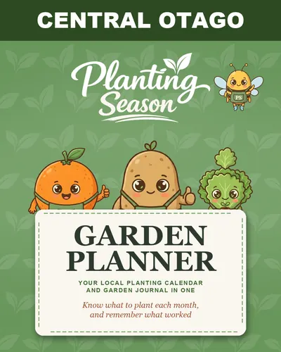 Cover of the Central Otago Garden Planner