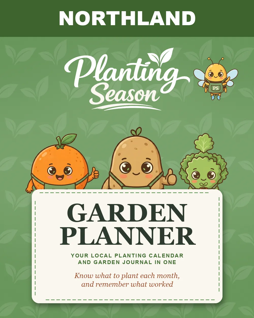 Cover of the Northland Garden Planner by Planting Season