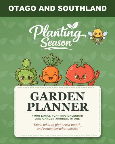 Cover of the Otago and Southland Garden Planner